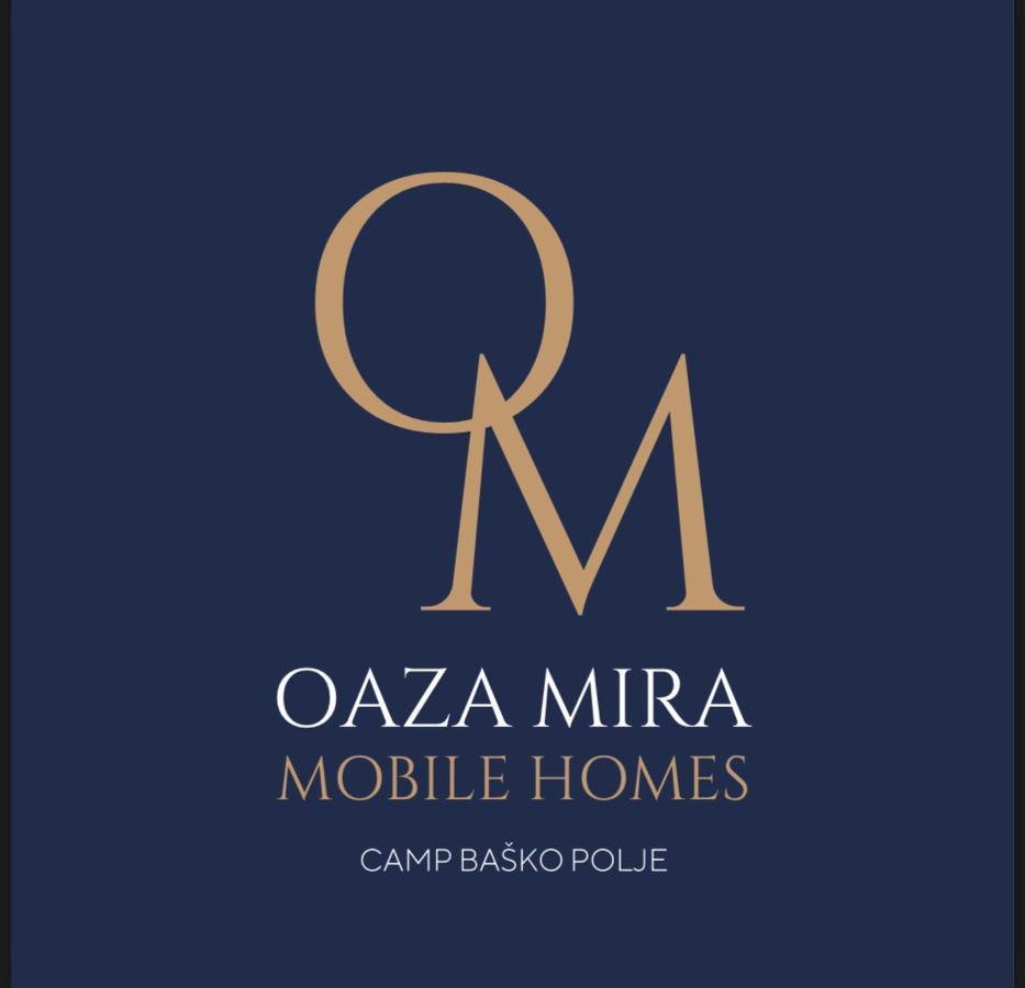 Oaza Mira Mobile Houses - Camp Basko Polje #Bestoffer Baska Voda Ngoại thất bức ảnh