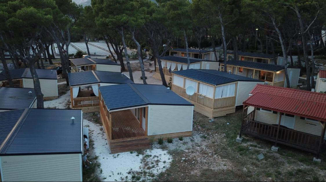 Oaza Mira Mobile Houses - Camp Basko Polje #Bestoffer Baska Voda Ngoại thất bức ảnh