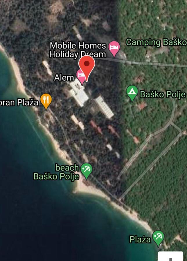 Oaza Mira Mobile Houses - Camp Basko Polje #Bestoffer Baska Voda Ngoại thất bức ảnh